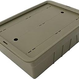 CALANDIS™ Tea Storage Box With Lid Modern Table Basket For Yard Garage Outdoor Green | Furniture | & Hiking | Outdoor Sports-image-97