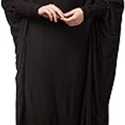 Head to toe smocking at sleeve ready to wear one pc Jilbab with Naqab-29