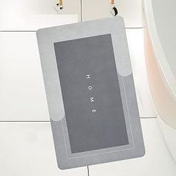 Huarean Home Floor Mat, Bath Mat, Doormat, Bathroom Carpet. Cushion Mat Super Absorbent Soft Carpet, Quick Dry Dirt Barrier for Home, Office 1pc-image-75