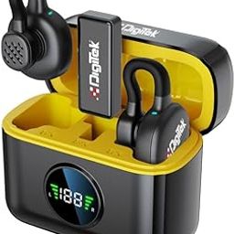 Digitek DWM 119 2-in-1 Wireless Microphone, 2.4G Mic with 30m Range, 6Hr Battery, Noise Cancellation & Power Indicator, for iPhone & Android Smartphones, Ideal for Vlogging Live Streaming & Interviews-23