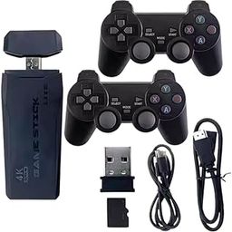 Maizic Smarthome Wireless Retro Game Console Stick – 64GB Plug & Play Nostalgia Stick with 10,000+ Classic Games, 9 Emulators, 4K HDMI Output, 2 Wireless Controllers, Retro Drive Video Gaming System-image-38