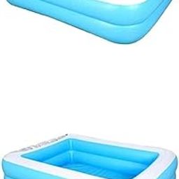 BNF® Inflatable Pool Blow up Kids Swimming Bathing Play Pool Garden Tub 110/128cm|Sporting Goods | Water Sports | Swimming | Inflatable Floats & Tubes-16