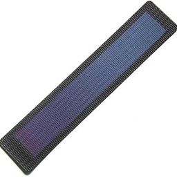 NUZAMAS Flexible Solar Panel Mini Thin Film Solar Cell Battery Charger Solar Energy Charging Home Science DIY Projects 1.5V 0.7W | 270mm x 55mm-69