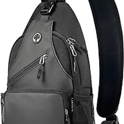 Javolto Crossbody Bags Sling Backpack，Multipurpose Cross body Shoulder Bag for Men and Women Chest Bag Travel Hiking Daypack-image-0