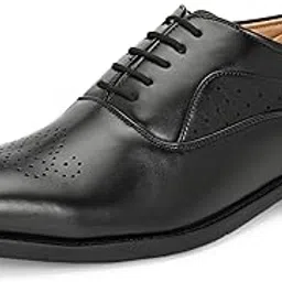 centrino Lace-up Men's Formal Shoe | Stylish with Soft Cushioned Insole | Trendy Lace-Up Design | Perfect for Formal & Office Wear (7668)-picture-24