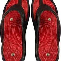 MANAV PRODUCTS ACUPRESSURE & MAGNETIC SLIPPER RED BLACK BLOOD CIRCULATION (8)-image-13