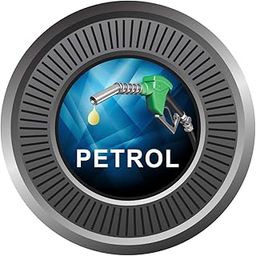 JUST CARE Petrol Sticker/Decals/Fuel Badge/Graphics for Universal car (New Petrol Blue Sticker)-picture-5