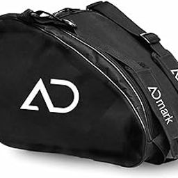 ADMARK Premium Skating Bags for Style and Functionality Quad Skates, Ice, Roller Skates for Kids and Men & Women (15x12x9.5) Black Ad-image-25