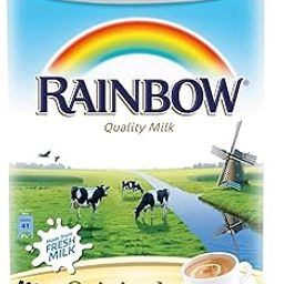 Rainbow Original Evaporated Milk, 410ml (Imported)-13