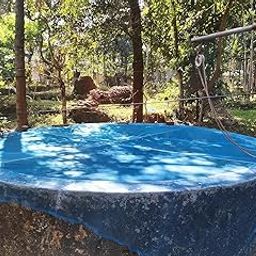 Orgo Dream Open Well Covering Net, Well Covering Mesh, UV Resistant, Small Mesh, Extra Strong, Blue Colour, 5 X 5 Meter Size.-picture-25