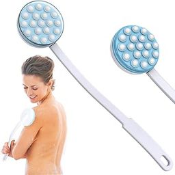 MAYCREATE® Body Lotion Applicator, Handheld Self Moisturizer Cream Lotion Applicator, Body Leg Bath Lotion Applicator For Back Brush Massager Massaging Tool for Woman Men-32