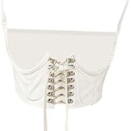Fashion Waist Belt Waist Harness Belt Wedding Dress Dresses Underbust Corset 72cm White-image-11