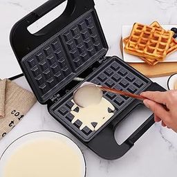 Belgian Waffle Maker, Electric Waffle Machine, Waffle Press Plate Cooking Tool,for Belgian Waffles, Breakfast Cooking Baking Tool, 750W, Automatic Temperature Control-22
