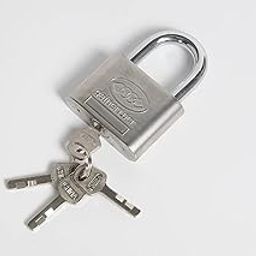 Square Circle Gainer Padlock with 4 Same Keys (50 MM)-picture-45