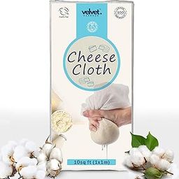 Muslin Cheese Cotton Cloth, 1x1.2 Meter, 1 Pack, Food Grade - Strainer for Cheese, Paneer, Roti Wrap, Momos, Sprouts, Juice & Idly Steaming, Crafting-image-77