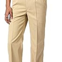 Men's Classic Fit Cotton Blend Formal Trousers | Old Money Style | Office Beige Comfortable Trouser-picture-42