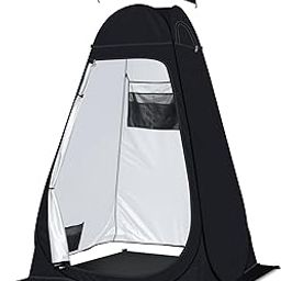 Anngrowy Pop-Up Privacy Tent - Portable Camping Shower and Toilet, Outdoor Changing Room, Instant Privacy Shelter for Hiking, Beach, Picnic, Fishing - Extra-Tall, UPF 50+-image-14