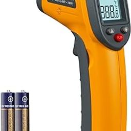 Benetech Infrared Thermometer Gun, Non-Contact Digital Laser Temperature Gun for Kitchen Cooking Food, Grill, Pizza Oven, Candy, Fridge, HVAC-19