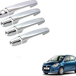 Kozdiko Chrome Handles Door Latch Cover Set of 4 Pcs for Maruti Suzuki Ritz-image-68