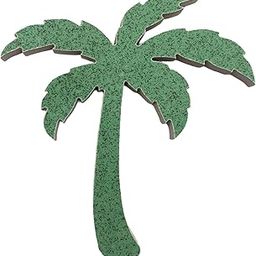 Aquatic Custom Tile Porcelain Swimming Pool Glitter Palm Tree Step Marker Mosaic (5"- Green )(2 Pack)-5