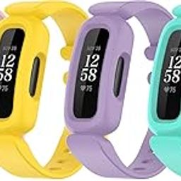 Bands Compatible with Fitbit Ace 3 Watch Strap for Kids Colorful Silicone Accessories Replacement Wristbands for Ace 3 for Boys Girls-picture-12