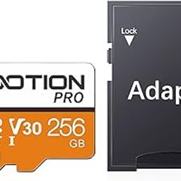 KOOTION Micro SD Card 256GB, High Speed Memory Card with SD Adapter, SDXC UHS-I C10 A1 U3 Memory Card for Tablet/Mobile Phone/Camera-18