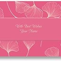 Brown Cloud Customised Exclusive Designer Velvet Finish Shagun/Money/Gift Envelope/Cover/Lifafa for Gift with Personalized Text Message/Name/Photo Printed (Pack of 10) (SEVLVT 025)-image-33