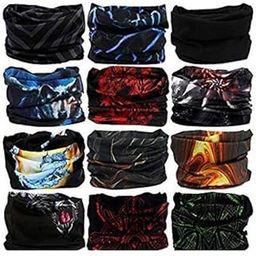 Generic Unisex Headwear Headband Head Wrap UV Resistence Sports Bandana Magic Scarf(PACK OF 10)-image-63