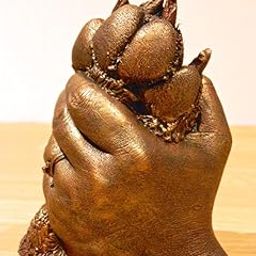 BABIES BLOOM Dog or Cat Paw Casting kit. Pet Paw Gift for Pet Parent’s pet Owner’s Dog Lovers. Memorable Paw Print. (Pet Casting) 100g (Gold)-picture-18