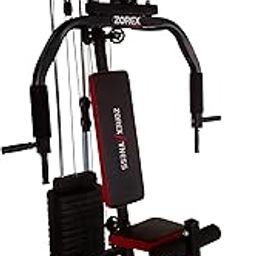 Zorex Fitness HGZ-1002 Multi Home Gym Multiple Muscle Workout Exercise Machine Chest Biceps Shoulder Back Triceps Legs for Men at Home,60Kg Weight Stack,Made in India (with Installation Assistance)-image-0