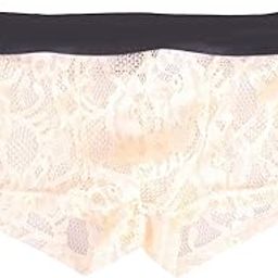 Men's Lace Briefs Briefs Breathable Thin Trunks Shorts Pouch Underpants Skin Color XL | Clothing Shoes & Accessories | Mens Clothing | Underwear | 1 Men's Lace Briefs Briefs Light Orange-image-16