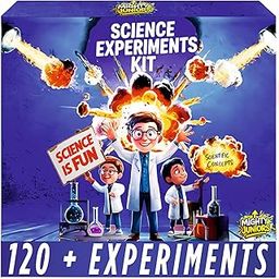 Mighty Junior's Ultimate Science Experiment Kit 120 +Fun Science Experiments for Boys and Girls Ages 7-12-14| Birthday Gifts Ideas for Kids| STEM Learning Toys for 8,9,10,11,12,13,14 Year Olds|-image-26
