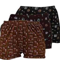 Pack of 3 Pure Cotton Soft Light Weight Printed Women Multicolour Bloomer-image-75