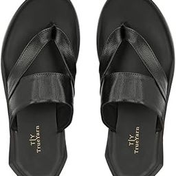 Original Leather Slippers for Men | Leather Sliders for Men | Thong Sandals for Men | Stylish | Durable | Anti-Skid-41