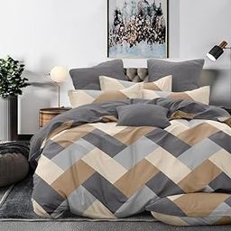 Laying Style™1 Reversible Comforter Super King Size108 x 108 Both Side Same Print 1 Bedsheet King Size 108 * 108 inches with 2 Pillow Cover (Comforter with Bedsheet)-12