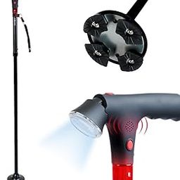 Antara AGEasy Walking Stick for Women Old Age | Walking Stick for Old People | Walk Stick for Old Man with Adjustable Height | Support Stick (Foldable Walking Stick with SOS Alarm)-20