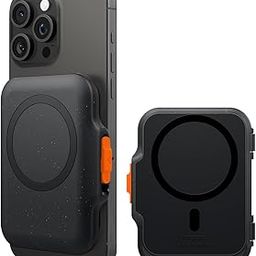 Spigen Tintap (MagFit+) Magnetic Card Holder up to 6 Cards, Hard Shell MagSafe Wallet Case Compatible with iPhone 16/15/14/13/12 Models - Black-28