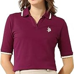 Women's Solid Regular Fit Polo Shirt-image-21