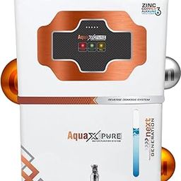 Aqua X Pure RO Domestic Water Purifier (R.O+UV+ ORC COPPER+ HTDS MEMBRANE+ TDS WITH TASTE CONTROL) Best For Home/Office Purpose | 20 LPH Filteration Capacity | Premium Smart LED Indicator.-picture-22