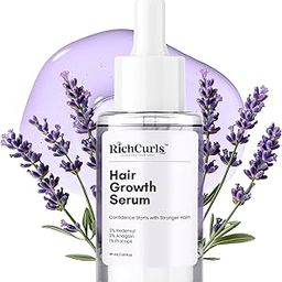 RichCurls™ Hair Growth Serum, 3% Redensyl, Caffeine & Rice Extract, Strengthens Hair Follicles, Hair growth & Hair fall control serum for Women & Men, Helps Promote Healthy Scalp, For All Hair Types, 30ml (Pack of 1)-image-9