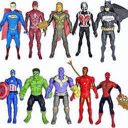 Camin Superhero Toys Action Figure Toys Set of 10 Superheroes | New toyset for Kids | Superhero Action Figure| Birthday and Christmas Gift-25