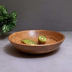 ANAYA AFROZ Wooden Handmade Beautiful Bowl Pack Of 1, 500 ML-picture-22