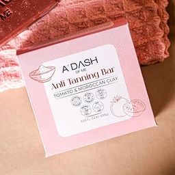 A Dash of Me Anti-Tanning Soap Bar | Natural Skin Lightening Soap for Glowing Skin, Reduces Tan & Dark Spots, with Olive Oil, Coconut Oil & Tomato Extract | 100g-image-98