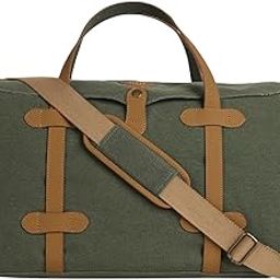 30L Travel Duffle Bag for Men and Women with Adjustable Shoulder Strap - Green-image-81