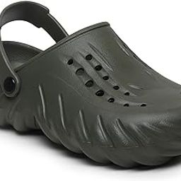 Men's Ultra Soft Casual Clogs/Sandals with Adjustable Back Strap for Adult | Comfortable | Light Weight | Stylish & Anti-Skid | Waterproof & Everyday Use-33