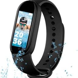 Drumstone (Exclusively 𝟭𝟬+𝟱 Year Warranty) Smart Fitness Band M10 Lite Band Bracelet/Fitband, Heart Rate Monitor Sensor OLED Bluetooth Wristband Waterproof Sports Health Activity Tracker Watch For All Boys/Girls-5