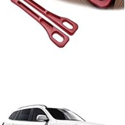 LOVMOTO Universal Car Gap Filler Organiser Car Seat Gap Filler, Car Seat Gap Organiser, PU Leather Car Accessories, Car Seat Console Side Pockets for Storage Comfortable With San-ta F-e-image-60