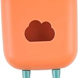 HEAVENGLOW Storage Box Remote Control Storage Organizer Case for Kitchen Bathroom Wall Orange-image-89