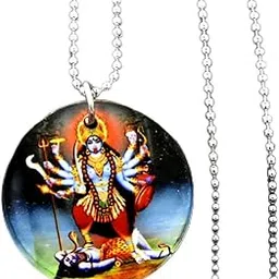 afh Maa Kali MahaKali Shiv Acrylic Pendant with Bead Chain | Spiritual Devotional Jewelry-picture-26