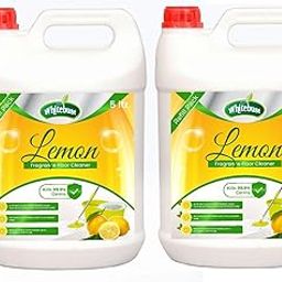 Whitebust White Phenyl liquid 5 Liter Disinfectant Floor Cleaner for Hospitals, Homes, Offices & Commercial Use Removes Dirt, Stains & Germs phenyl 5 ltr Lemon phenyl pack of 2-image-93